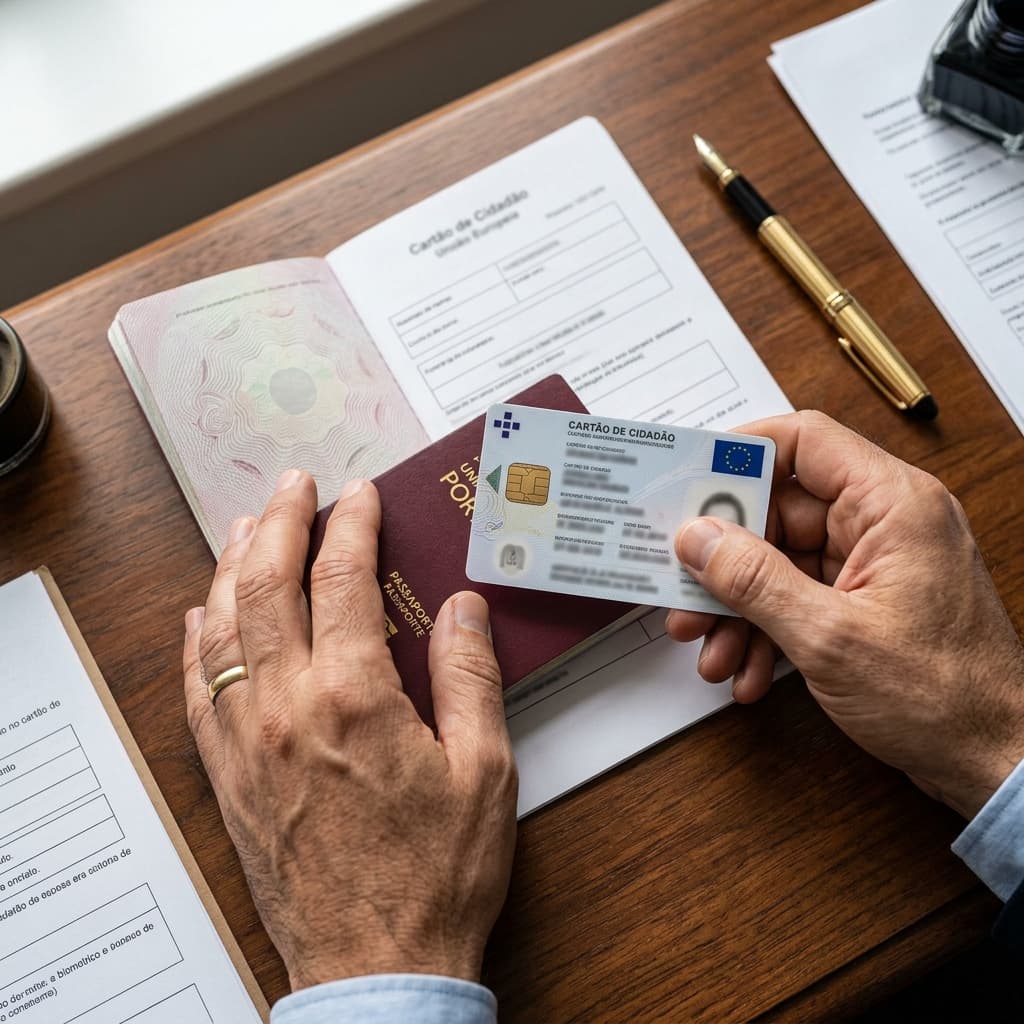Pedido de nacionalidade portuguesa em preparação