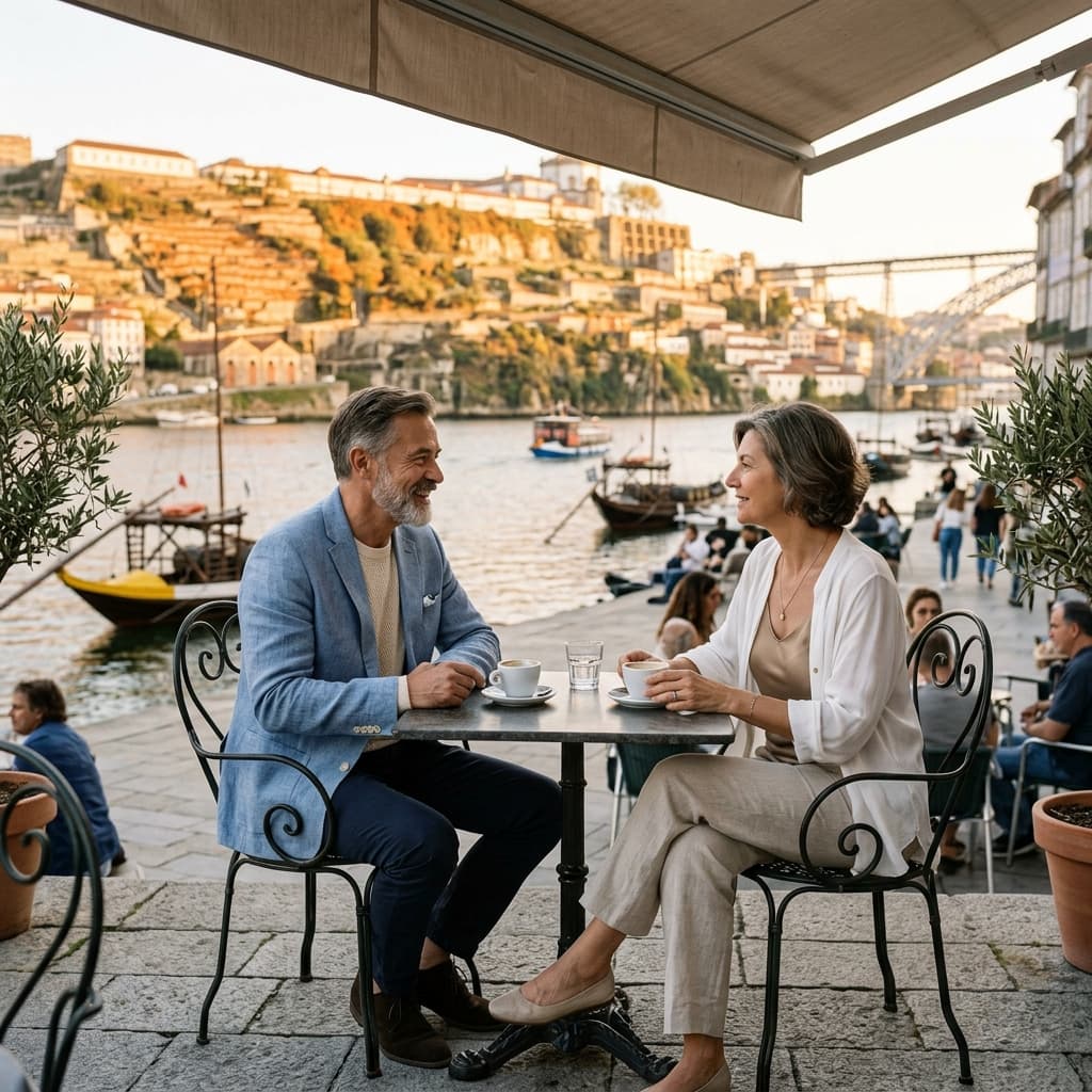 Família a planear residência em Portugal com Visto D7
